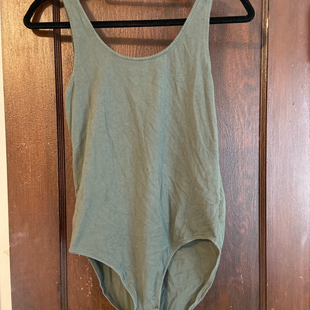 Army Green Bodysuit